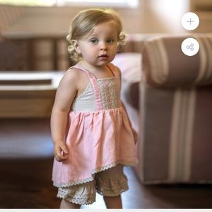 NWT Little Prim shorts set